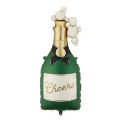 Folienballon Champagner Bubbles "Cheers" XXL