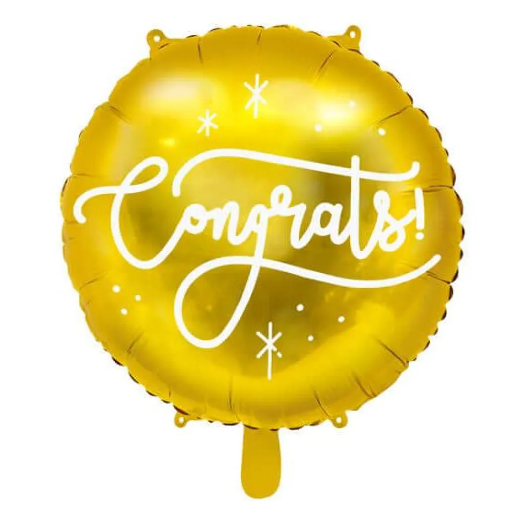 Folienballon "Congrats!"