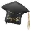 Folienballon "Congrats" Abschlusshut