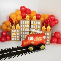 Folienballon Feuerwehrauto