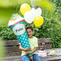 Folienballon personalisierbare Schultüte