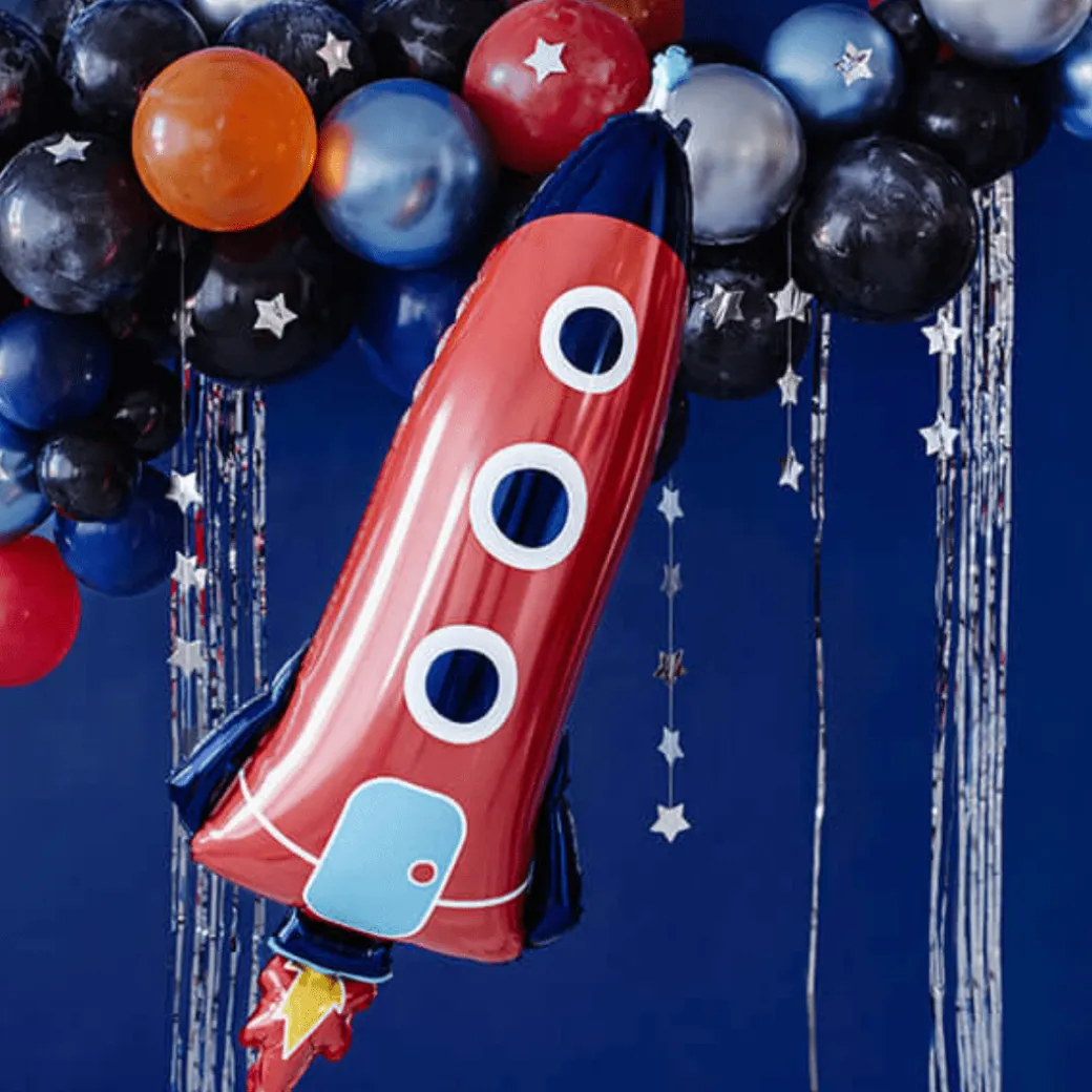 Folienballon Rakete
