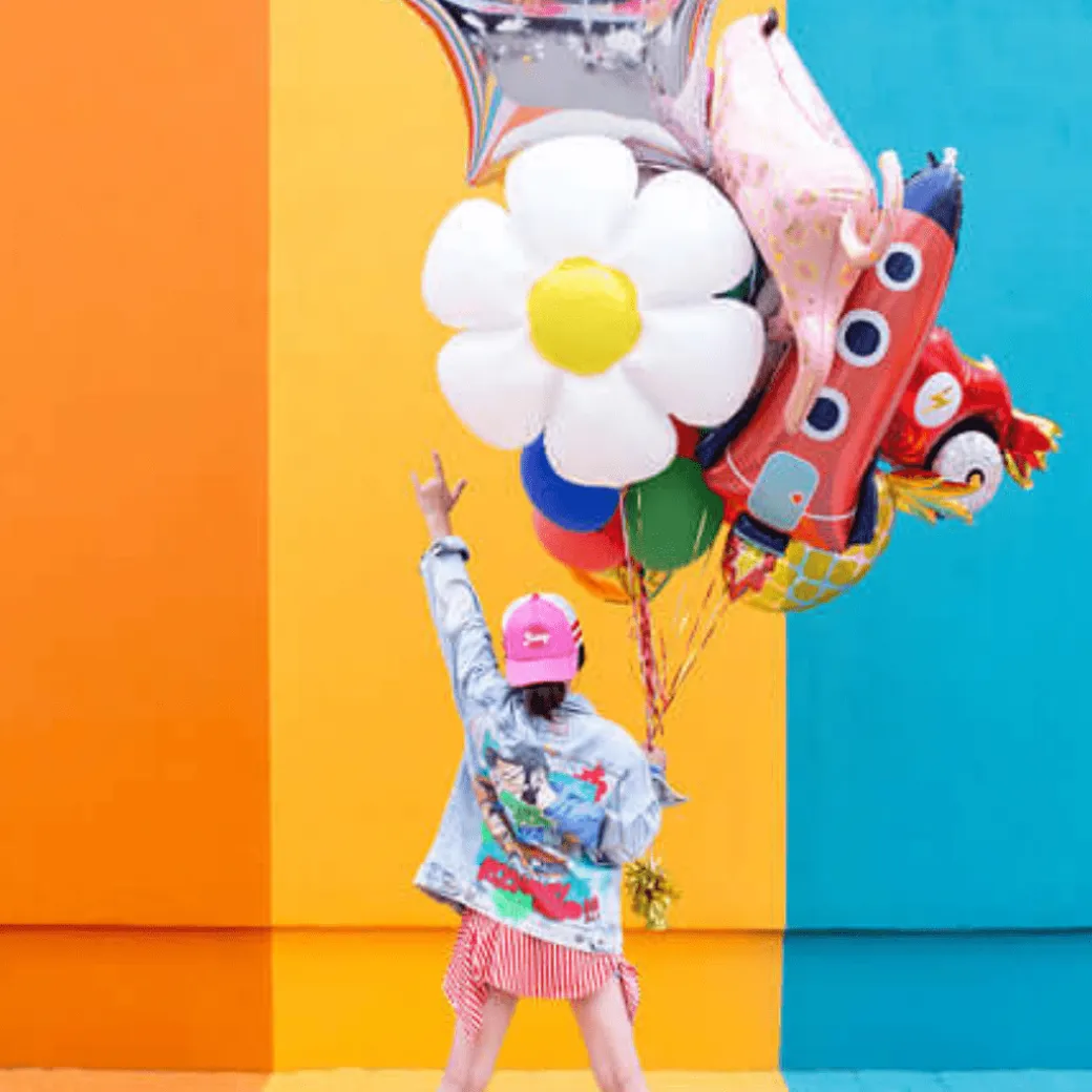 Folienballon Rakete