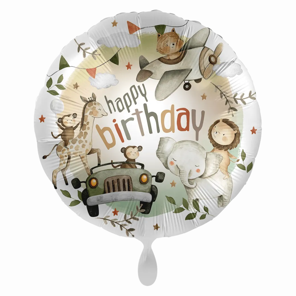 Folienballon Set Kindergeburtstag 10 Stk.