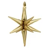 Folienballon Stern 3D 50cm Gold
