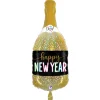 Folienballon XXL Champagnerflasche "Happy New Year"