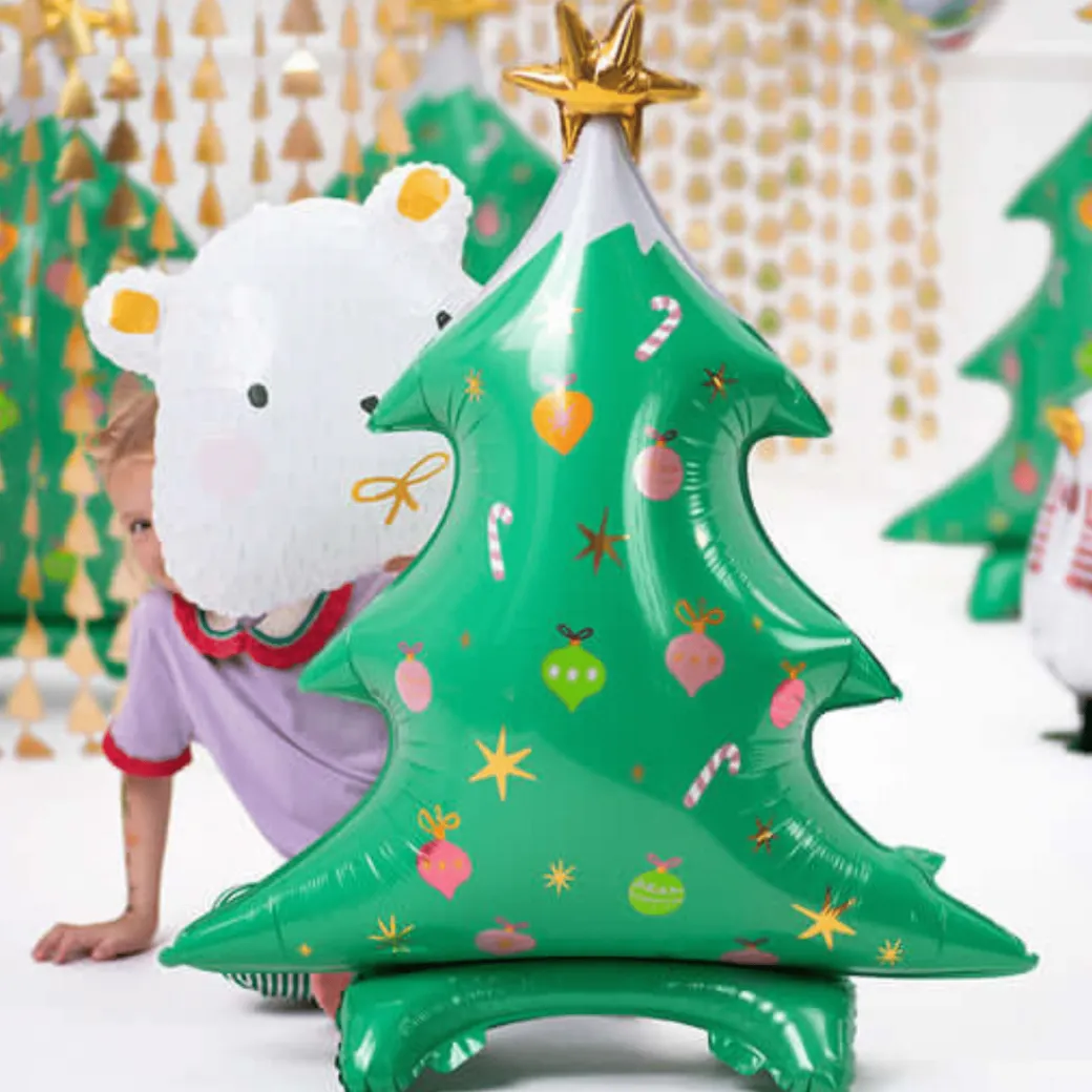 Folienballon XXL Stehender Weihnachtsbaum