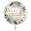 Folienballon "Zur Jugendweihe nur das Beste!"