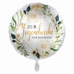 Folienballon "Zur Jugendweihe nur das Beste!"