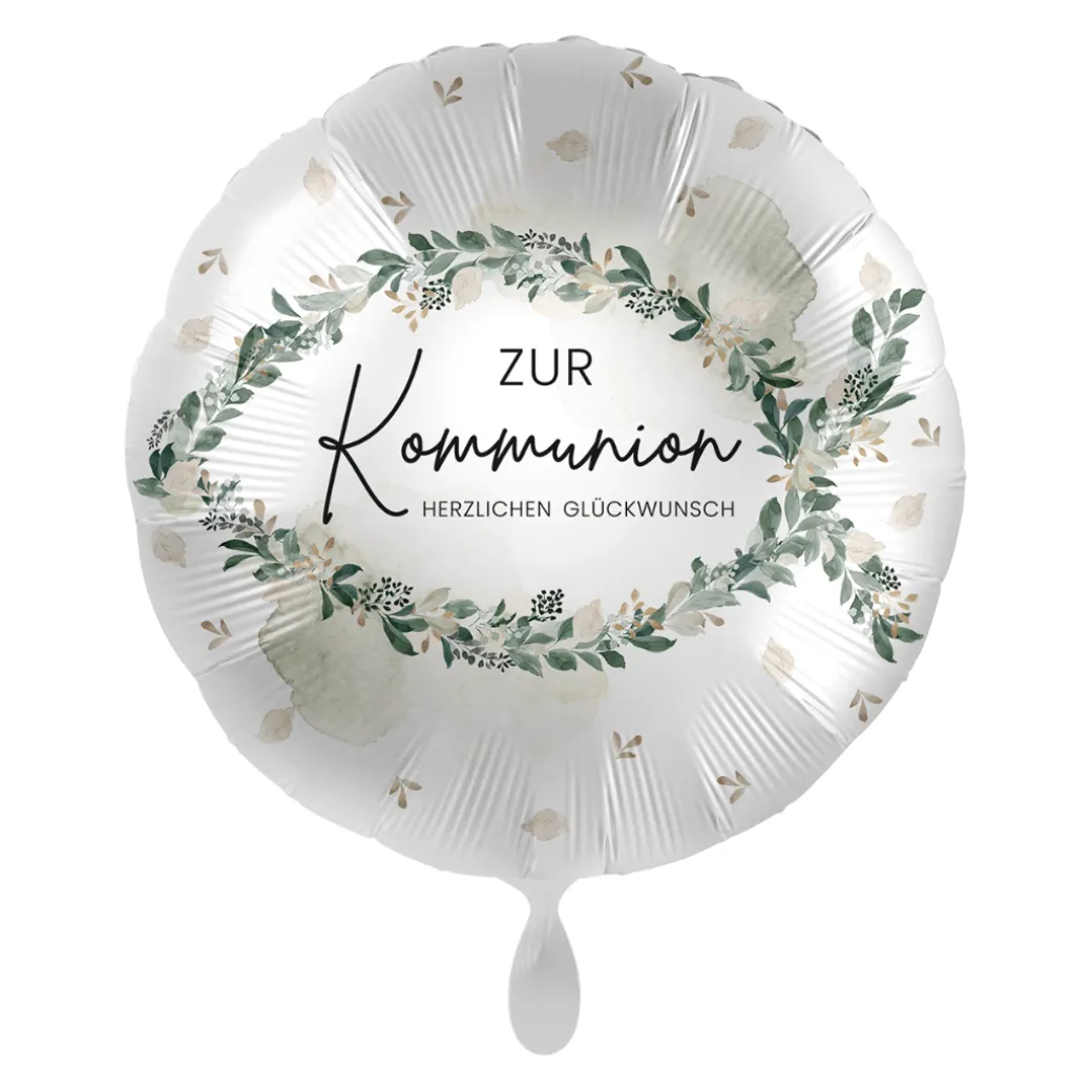 Folienballon "Zur Kommunion - Herzlichen Glückwunsch"