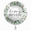 Geburtstagsballon "Happy Birthday" Green