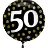 Geburtstagsballon "50" Happy Birthday Sparkling