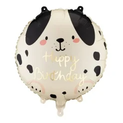 Geburtstagsballon "Happy Birthday" Hund