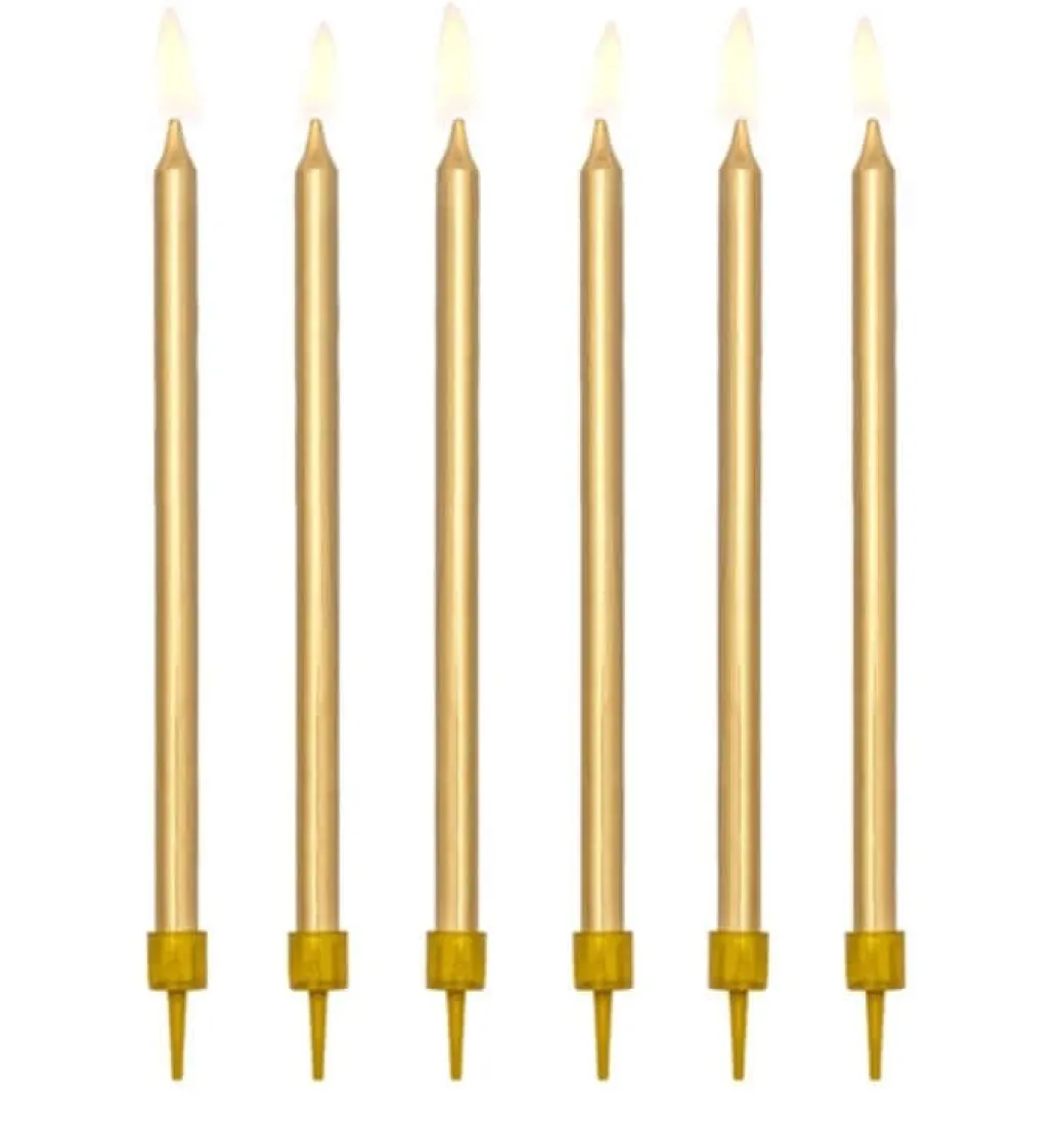 Geburtstagskerzen Classic Gold