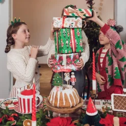 Gedrehte Kerzen Weihnachtsmänner 2 Stk.