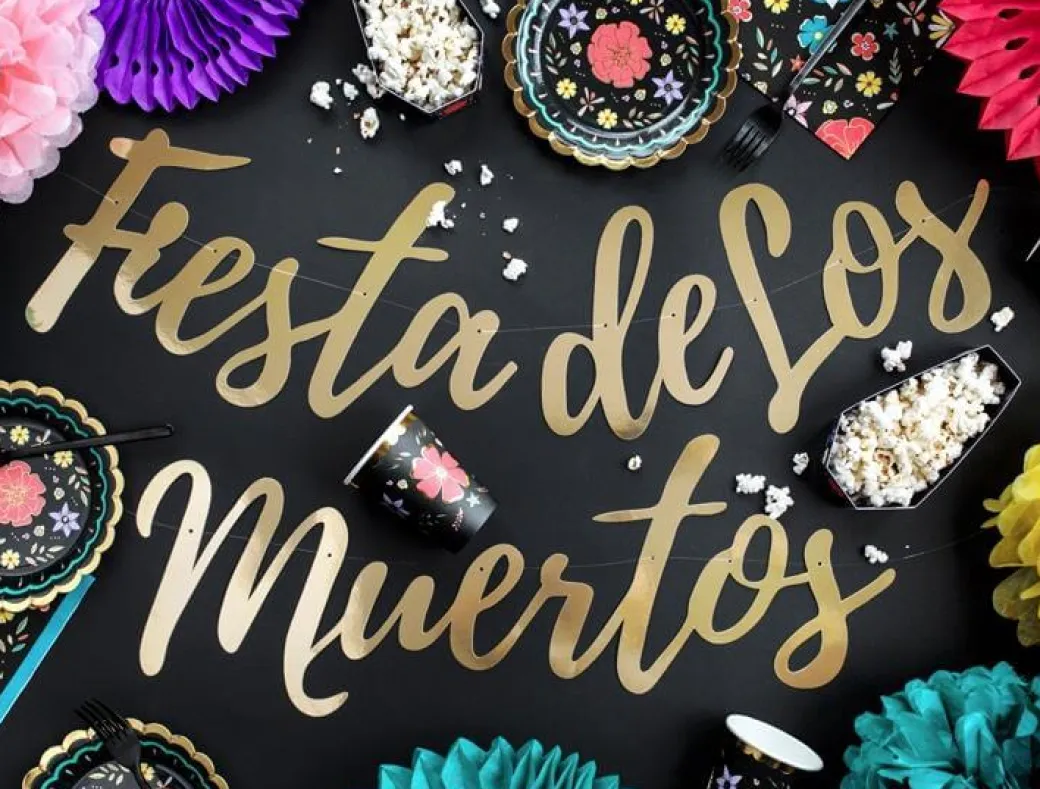 Girlande "Fiesta de Los Muertos"