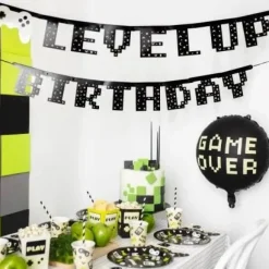 Girlande "Level Up Birthday"