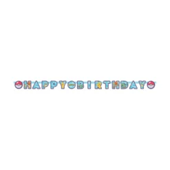 Girlande Pokémon "Happy Birthday"