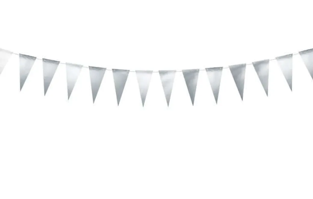 Girlande Silber