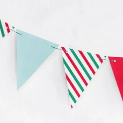 Girlande Wimpel Christmas