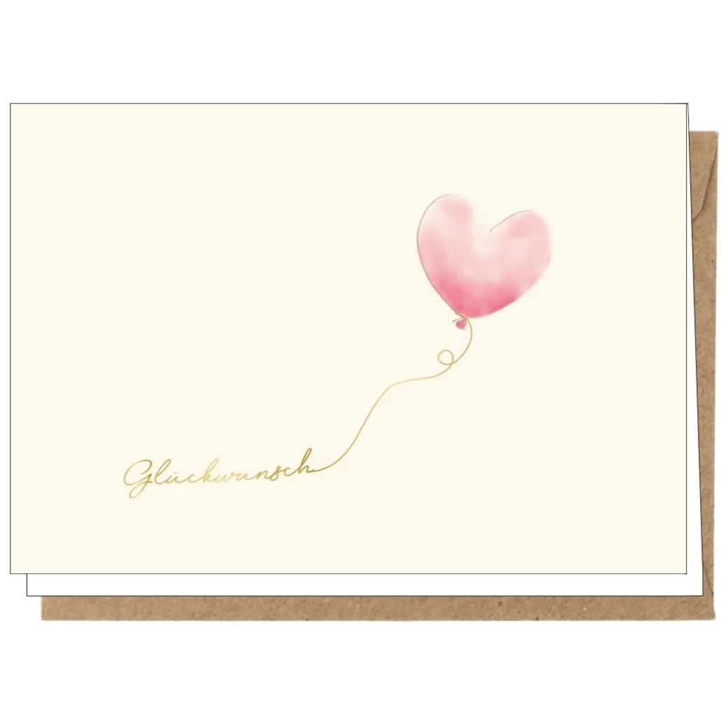 Grußkarte "Glückwunsch"