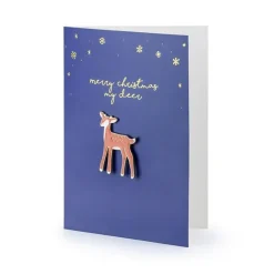 Grußkarte "Merry Christmas My Deer"