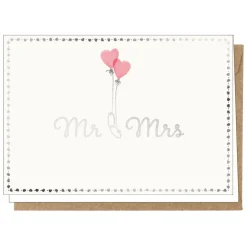 Grußkarte "Mr. & Mrs."