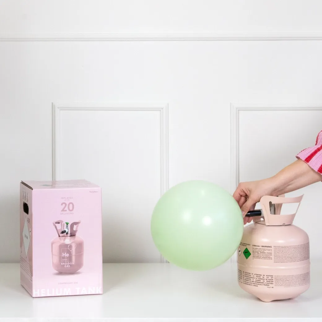 Helium - Ballongas-Einwegflasche Größe M 0,14m³ | 20 Ballons