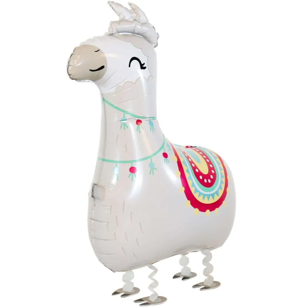 Heliumballon-Geschenk Airwalker Lama