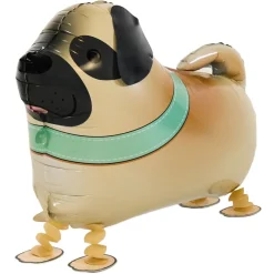 Heliumballon-Geschenk Airwalker Mops