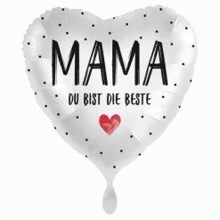 Heliumballon-Geschenk beste Mama & bester Papa