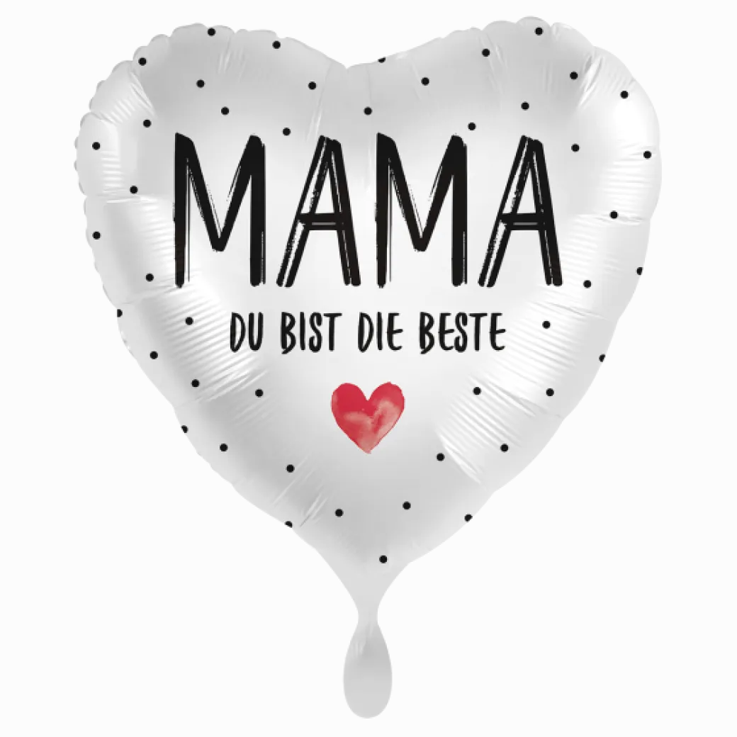 Heliumballon-Geschenk beste Mama & bester Papa