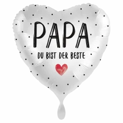 Heliumballon-Geschenk beste Mama & bester Papa