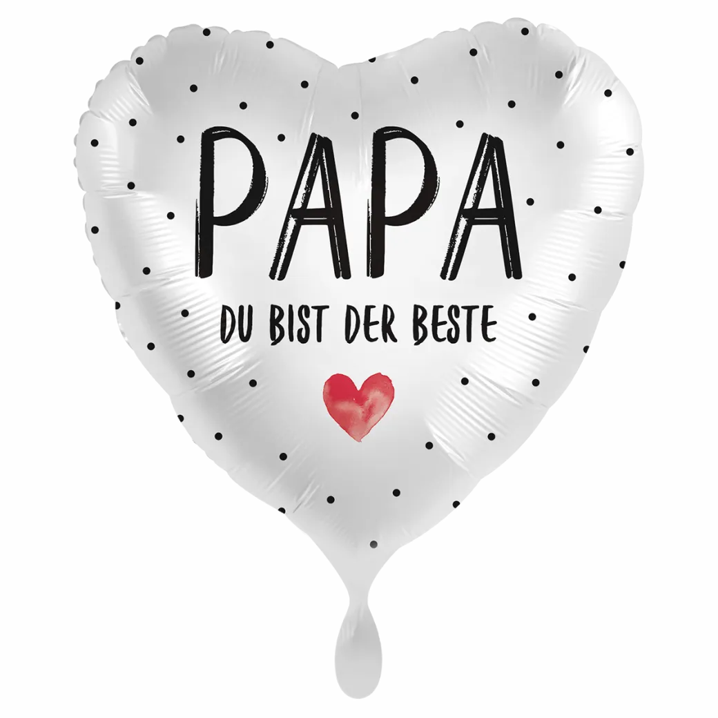 Heliumballon-Geschenk beste Mama & bester Papa