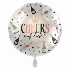 Heliumballon-Geschenk "Cheers auf dich!"