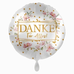 Heliumballon-Geschenk "Danke für Alles"