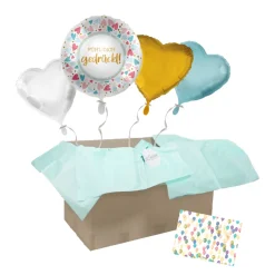 Heliumballon-Geschenk "FÜHL DICH gedrückt"