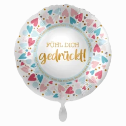 Heliumballon-Geschenk "FÜHL DICH gedrückt"
