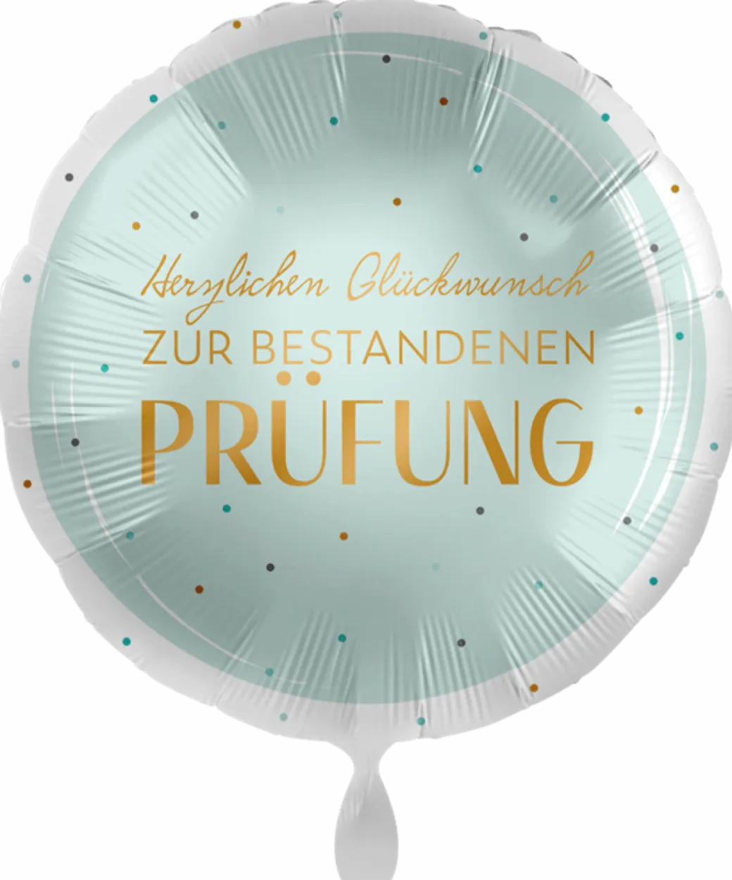 Heliumballon-Geschenk "Herzlichen Glückwunsch zur bestandenen Prüfung"