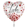 Heliumballon-Geschenk "Ich liebe Dich" Herzchen