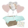 Heliumballon-Geschenk "I love you" Boho 3er Set