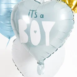 Heliumballon-Geschenk "It's a Boy" Herz