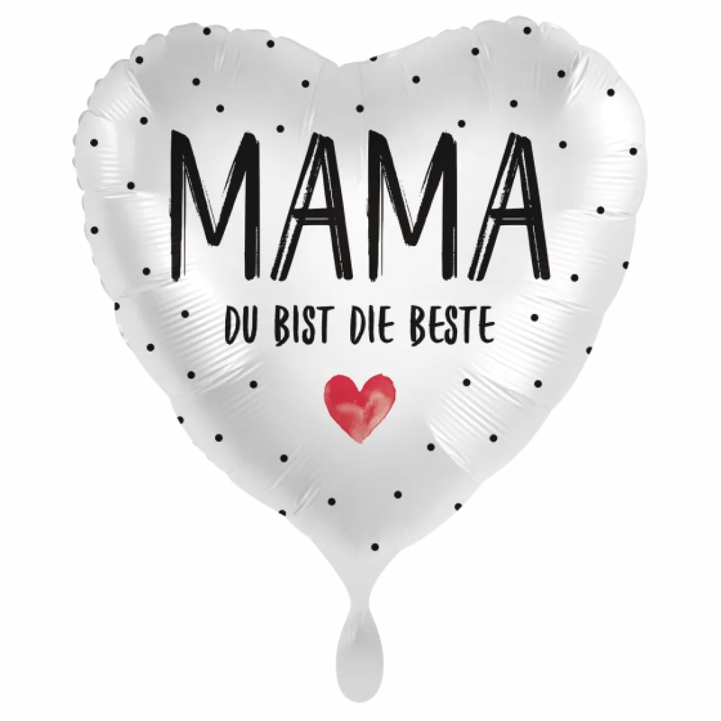 Heliumballon-Geschenk "Mama, Du bist die Beste"