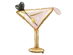 Heliumballon-Geschenk Martini Glas