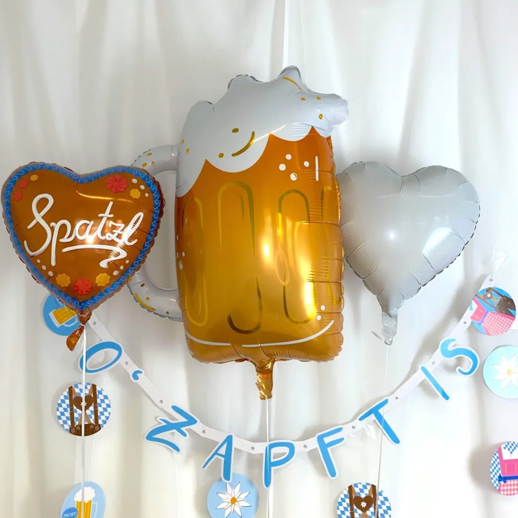 Heliumballon-Geschenk Oktoberfest "Spatzl"