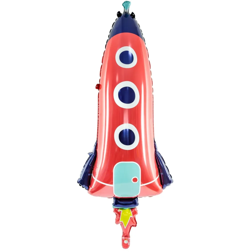 Heliumballon-Geschenk Rakete