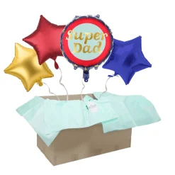 Heliumballon-Geschenk "Super Dad"