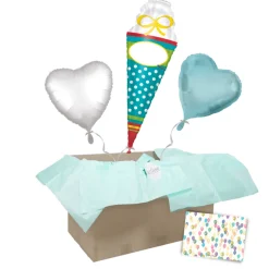 Heliumballon-Geschenk XXL personalisierbare Schultüte