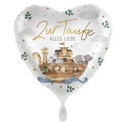 Heliumballon-Geschenk "Zur Taufe - Alles Liebe"
