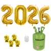 Helium-Set Silvester XL "2026"